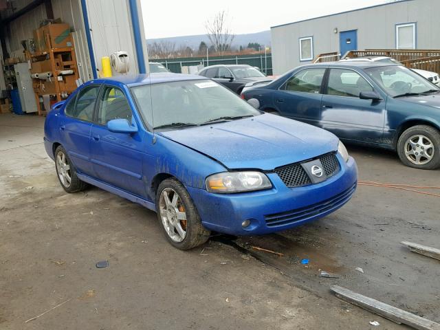 3N1AB51D46L494701 - 2006 NISSAN SENTRA SE- BLUE photo 1