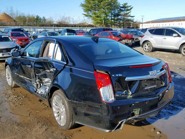 1G6AR5SXXJ0133564 - 2018 CADILLAC CTS LUXURY BLACK photo 3