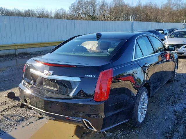 1G6AR5SXXJ0133564 - 2018 CADILLAC CTS LUXURY BLACK photo 4