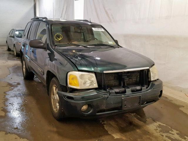 1GKDT13S452144260 - 2005 GMC ENVOY GREEN photo 1