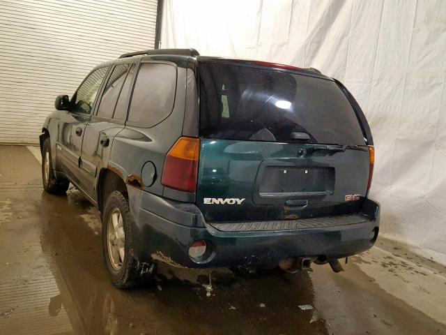 1GKDT13S452144260 - 2005 GMC ENVOY GREEN photo 3