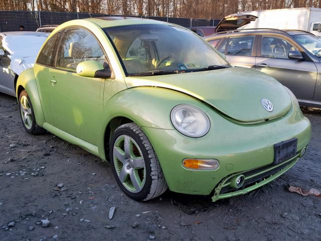 3VWCK21C83M439988 - 2003 VOLKSWAGEN NEW BEETLE GREEN photo 1