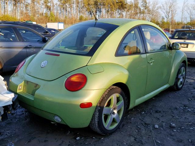 3VWCK21C83M439988 - 2003 VOLKSWAGEN NEW BEETLE GREEN photo 4