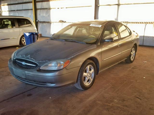 1FAFP55S83A213022 - 2003 FORD TAURUS SES SILVER photo 2