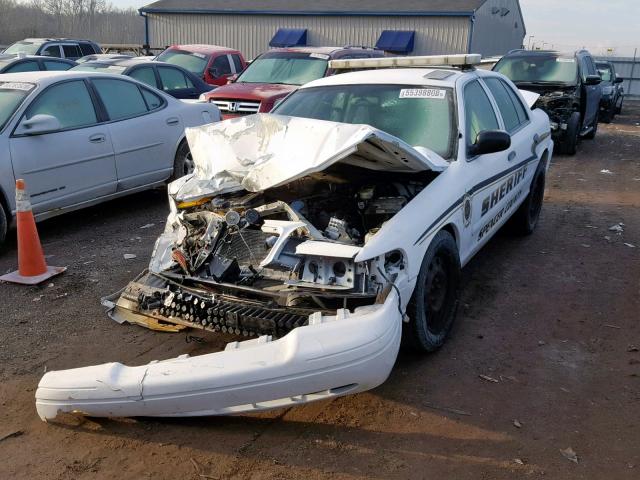 2FAHP71W06X131360 - 2006 FORD CROWN VICT WHITE photo 2