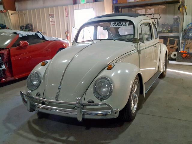 3704028 - 1961 VOLKSWAGEN BEETLE BEIGE photo 2