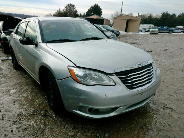 1C3CCBAG4CN266452 - 2012 CHRYSLER 200 LX SILVER photo 1