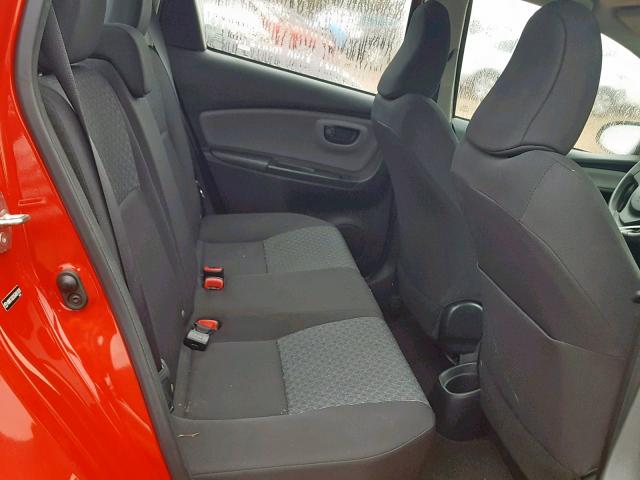 VNKKTUD33GA067828 - 2016 TOYOTA YARIS L RED photo 6