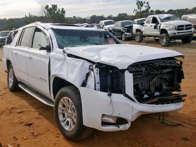 1GKS2GKC0KR165486 - 2019 GMC YUKON XL K WHITE photo 1