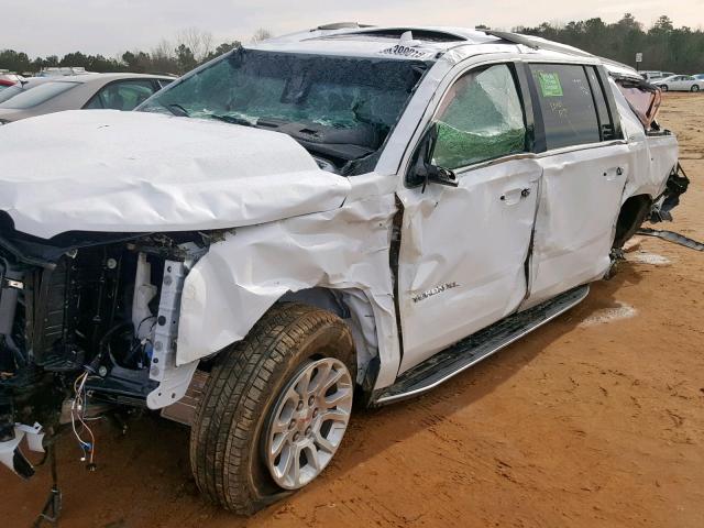 1GKS2GKC0KR165486 - 2019 GMC YUKON XL K WHITE photo 10