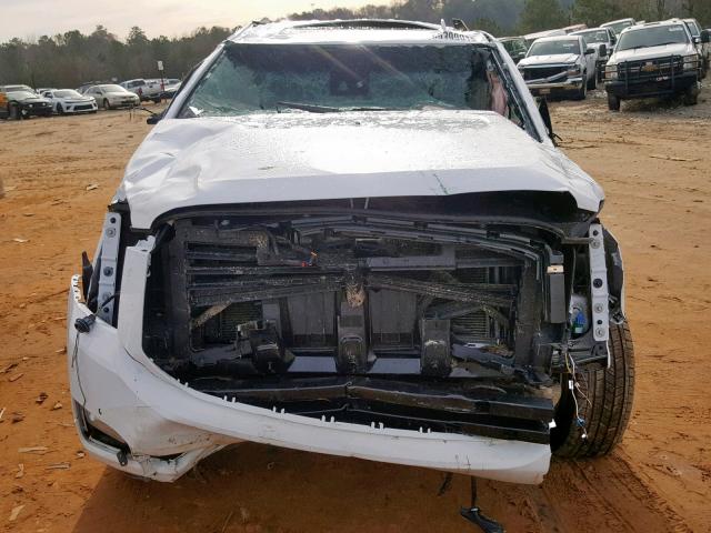 1GKS2GKC0KR165486 - 2019 GMC YUKON XL K WHITE photo 9