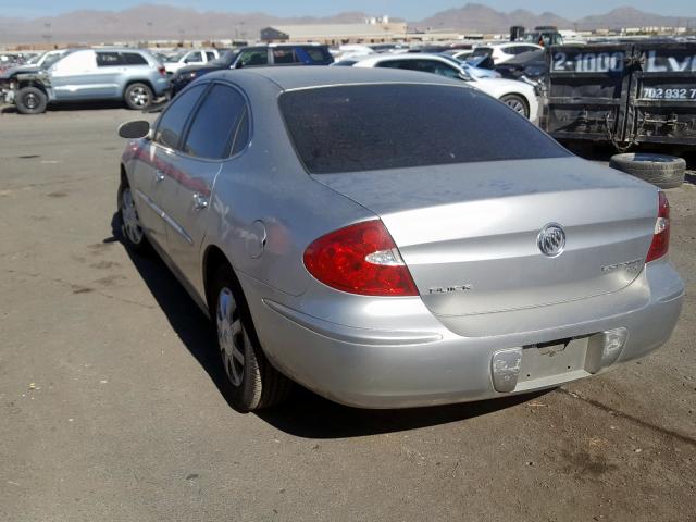 2G4WC552461191567 - 2006 BUICK LACROSSE C SILVER photo 3