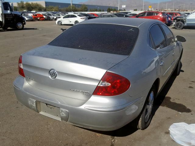 2G4WC552461191567 - 2006 BUICK LACROSSE C SILVER photo 4