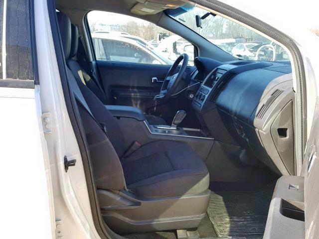 2FMDK3GC3ABA72321 - 2010 FORD EDGE SE WHITE photo 5