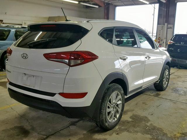 KM8J33A45GU243462 - 2016 HYUNDAI TUCSON LIM WHITE photo 4