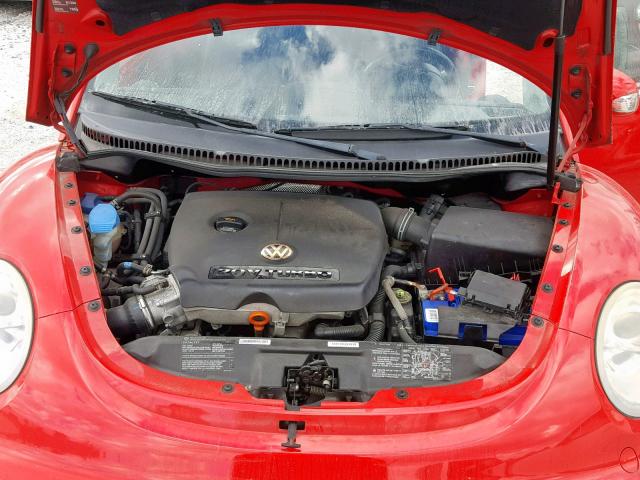3VWCD31Y84M341217 - 2004 VOLKSWAGEN NEW BEETLE Qırmızı foto 7