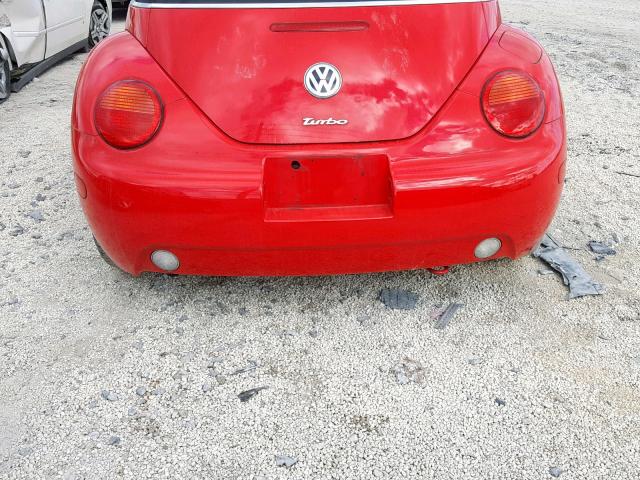 3VWCD31Y84M341217 - 2004 VOLKSWAGEN NEW BEETLE Qırmızı foto 9