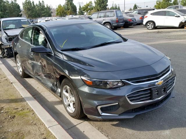 1G1ZC5ST4HF220939 - 2017 CHEVROLET MALIBU LS გრაფიტი ფოტო 1