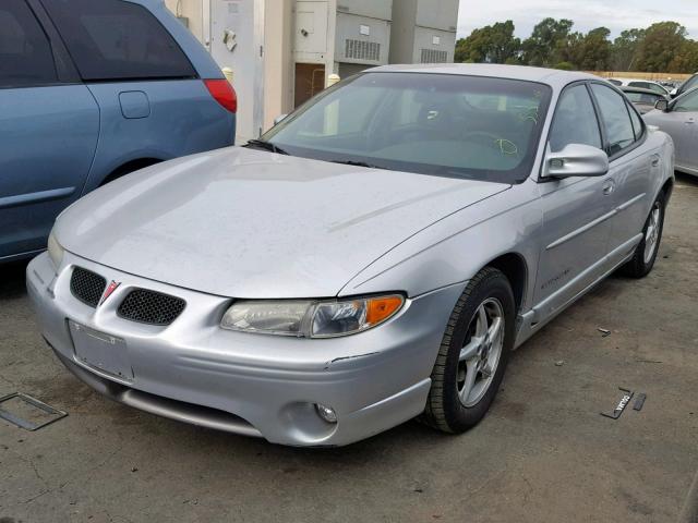 1G2WP52K91F173794 - 2001 PONTIAC GRAND PRIX SILVER photo 2