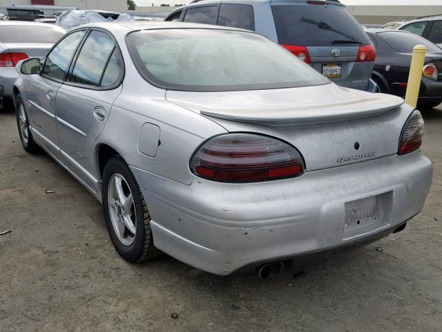 1G2WP52K91F173794 - 2001 PONTIAC GRAND PRIX SILVER photo 3
