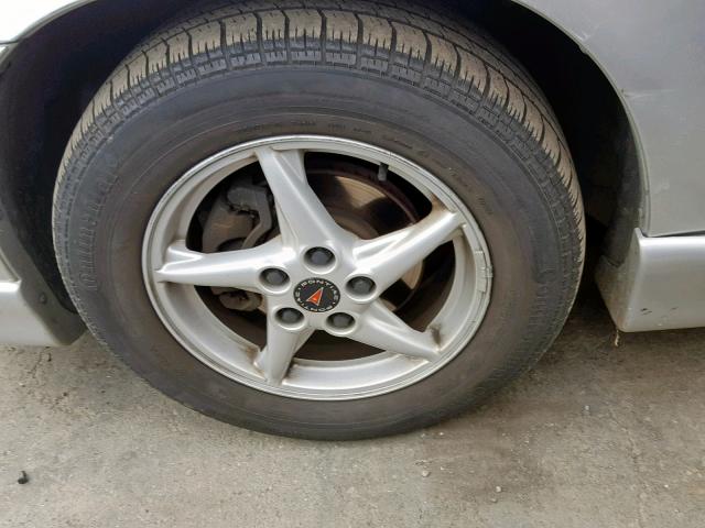1G2WP52K91F173794 - 2001 PONTIAC GRAND PRIX SILVER photo 9