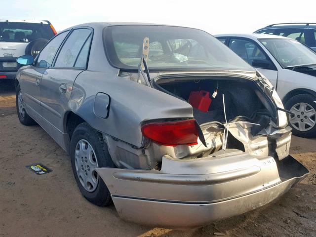 2G4WB52K231211107 - 2003 BUICK REGAL LS BROWN photo 3