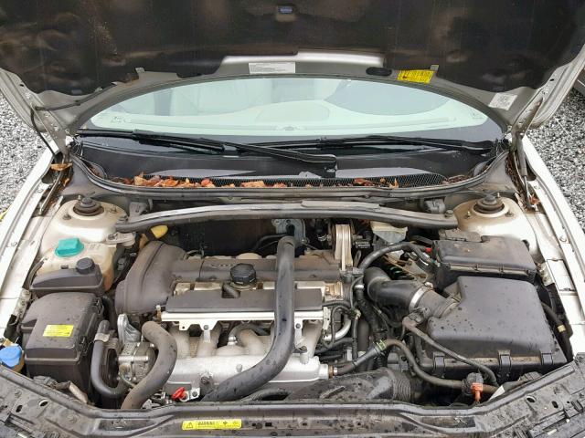 YV1RS592762505060 - 2006 VOLVO S60 2.5T SILVER photo 7