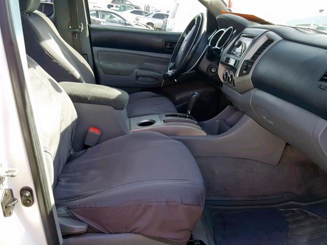 5TETU62N65Z048851 - 2005 TOYOTA TACOMA PRE WHITE photo 5