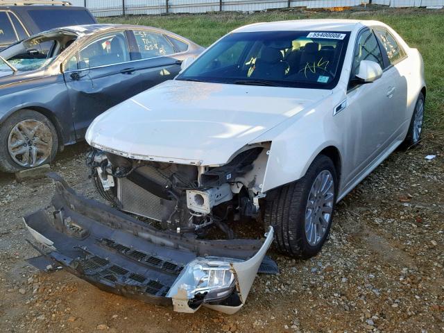 1G6DL5E31C0130384 - 2012 CADILLAC CTS PERFOR WHITE photo 2