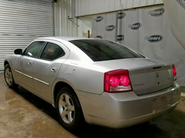 2B3CA3CV4AH263917 - 2010 DODGE CHARGER SX SILVER photo 3