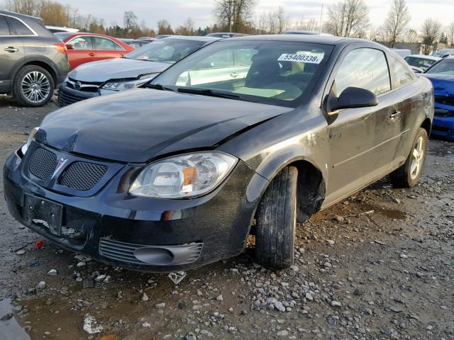 1G2AL15F477382604 - 2007 PONTIAC G5 BLACK photo 2