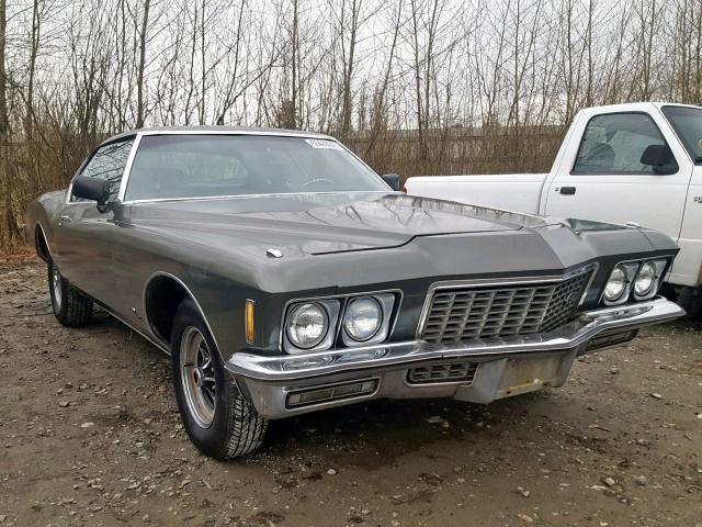 4Y87U2H925424 - 1972 BUICK RIVIERA GREEN photo 1