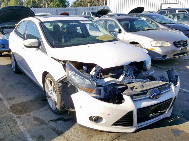 1FADP3J2XDL158998 - 2013 FORD FOCUS TITA WHITE photo 1