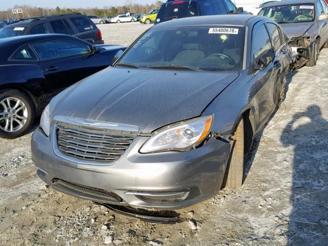 1C3BC1FB3BN606594 - 2011 CHRYSLER 200 TOURIN GRAY photo 2