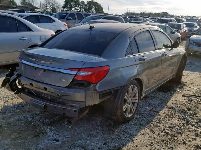 1C3BC1FB3BN606594 - 2011 CHRYSLER 200 TOURIN GRAY photo 4