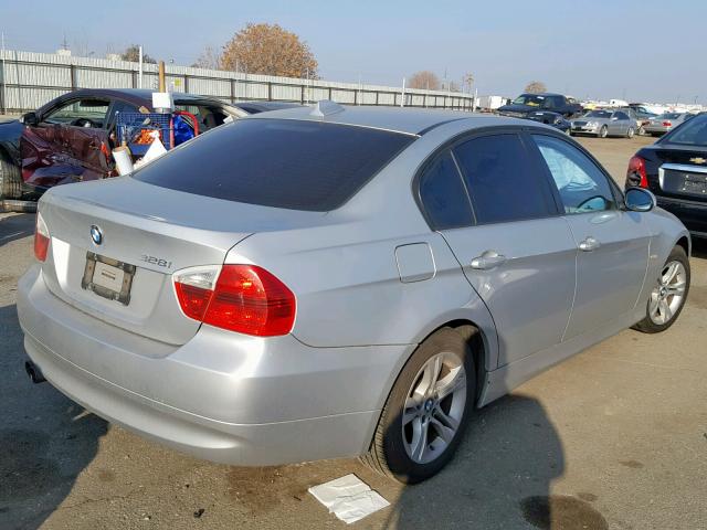 WBAVC53578F010340 - 2008 BMW 328 I SULE GRAY photo 4