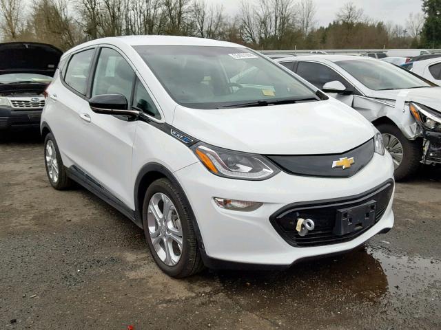 1G1FW6S07H4166778 - 2017 CHEVROLET BOLT EV LT WHITE photo 1