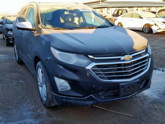 2GNAXMEV2J6170128 - 2018 CHEVROLET EQUINOX PR BLACK photo 1