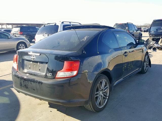 JTKJF5C77D3063196 - 2013 TOYOTA SCION TC 黑色 照片 4