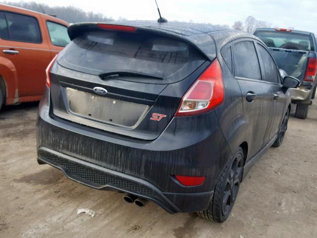 3FADP4GX5FM175640 - 2015 FORD FIESTA ST BLACK photo 4