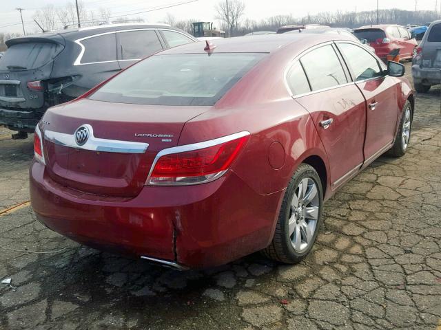 1G4GE5EV8AF114520 - 2010 BUICK LACROSSE C BURGUNDY photo 4