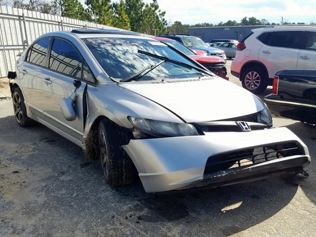 1HGFA16978L025654 - 2008 HONDA CIVIC EXL GRAY photo 1