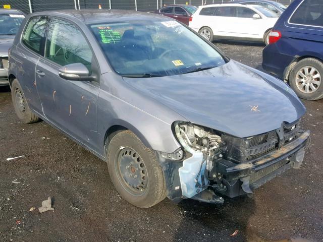 WVWBA7AJXAW365337 - 2010 VOLKSWAGEN GOLF 灰色 照片 1