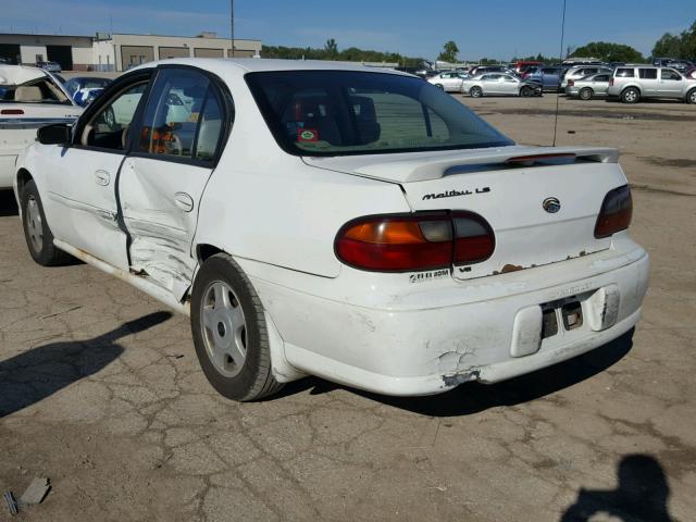 1G1NE52JX16125069 - 2001 CHEVROLET MALIBU LS Ağ foto 3