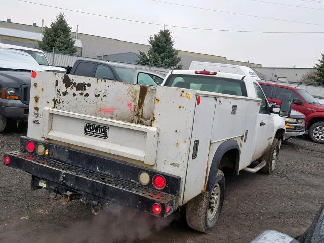 1GDHC44K29E100383 - 2009 GMC SIERRA C25 WHITE photo 4