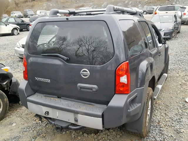 5N1AN0NW3FN661953 - 2015 NISSAN XTERRA X BLACK photo 4