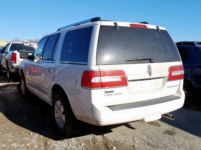 5LMFU28527LJ12987 - 2007 LINCOLN NAVIGATOR 白色 照片 3