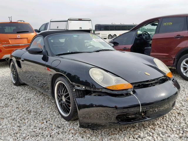 WP0CA29811U620946 - 2001 PORSCHE BOXSTER BLACK photo 1