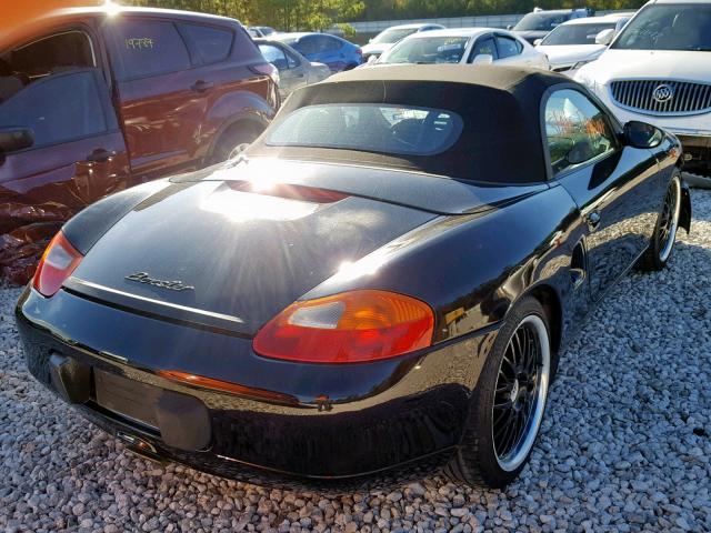 WP0CA29811U620946 - 2001 PORSCHE BOXSTER BLACK photo 4