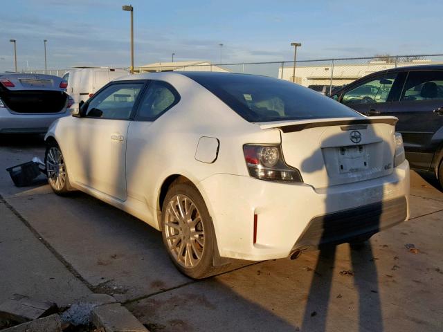 JTKJF5C7XE3070189 - 2014 TOYOTA SCION TC 白色 照片 3